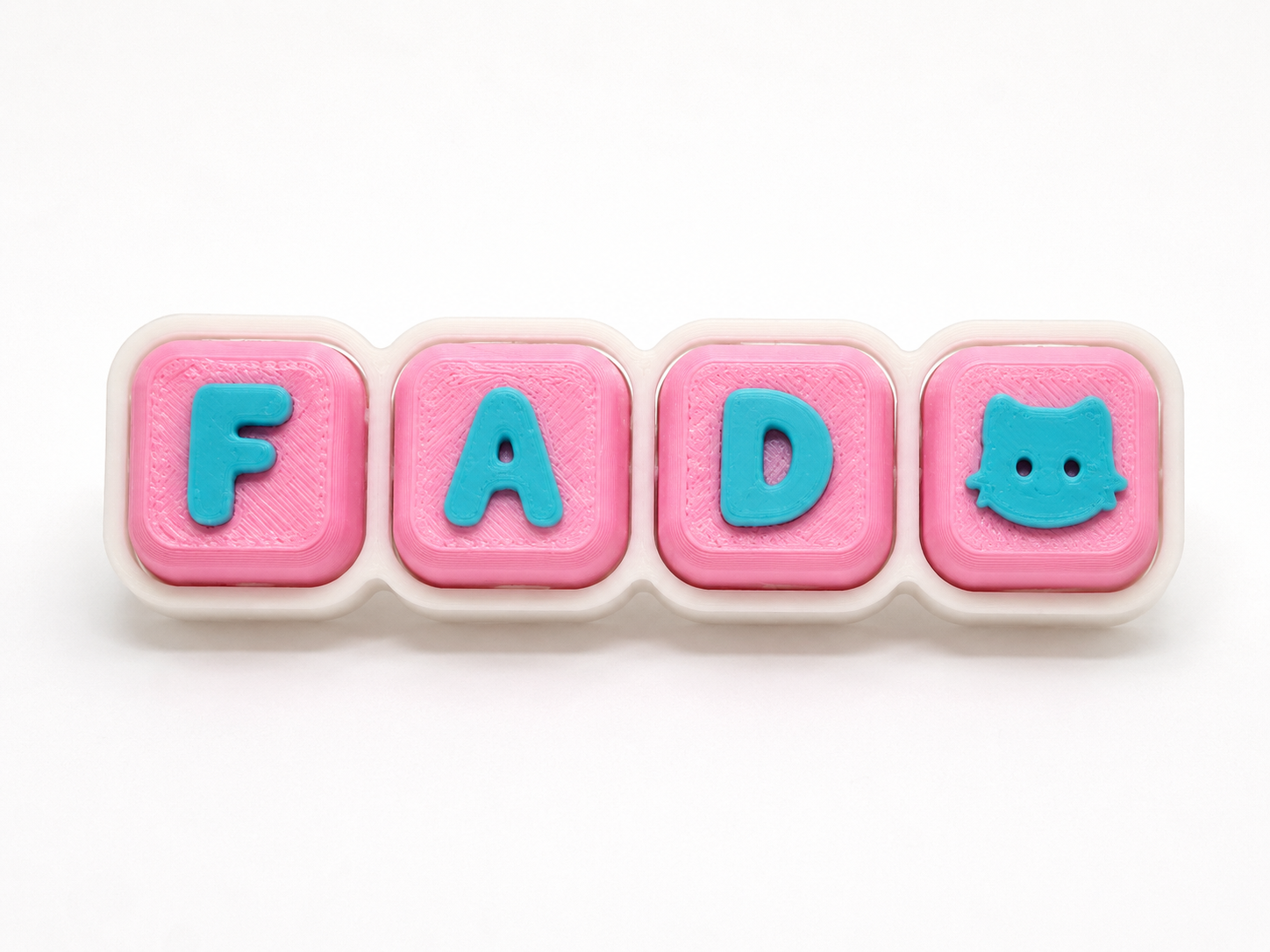 Custom Name Keyboard Fidget Clicker