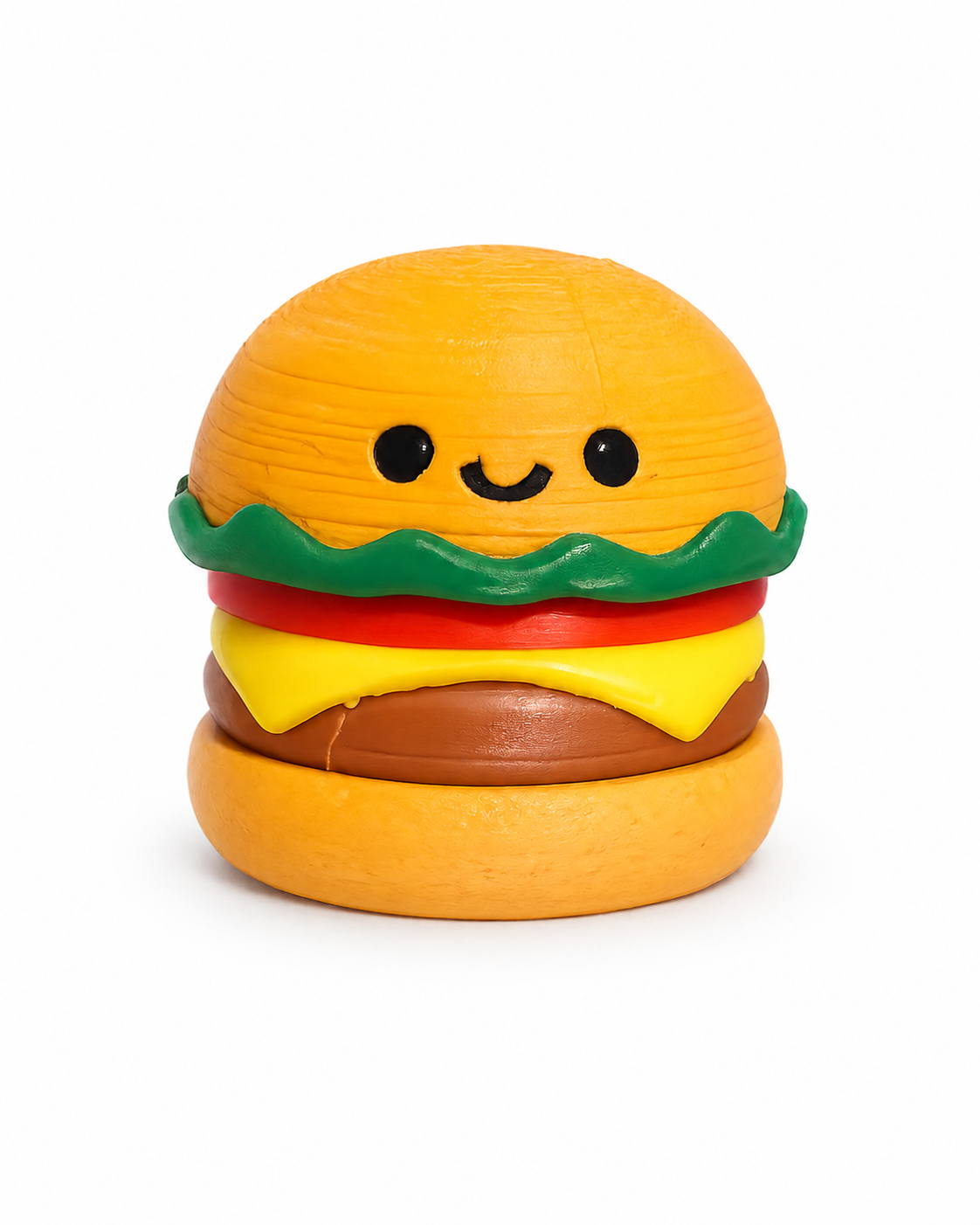 Kawaii burger fidget clicker