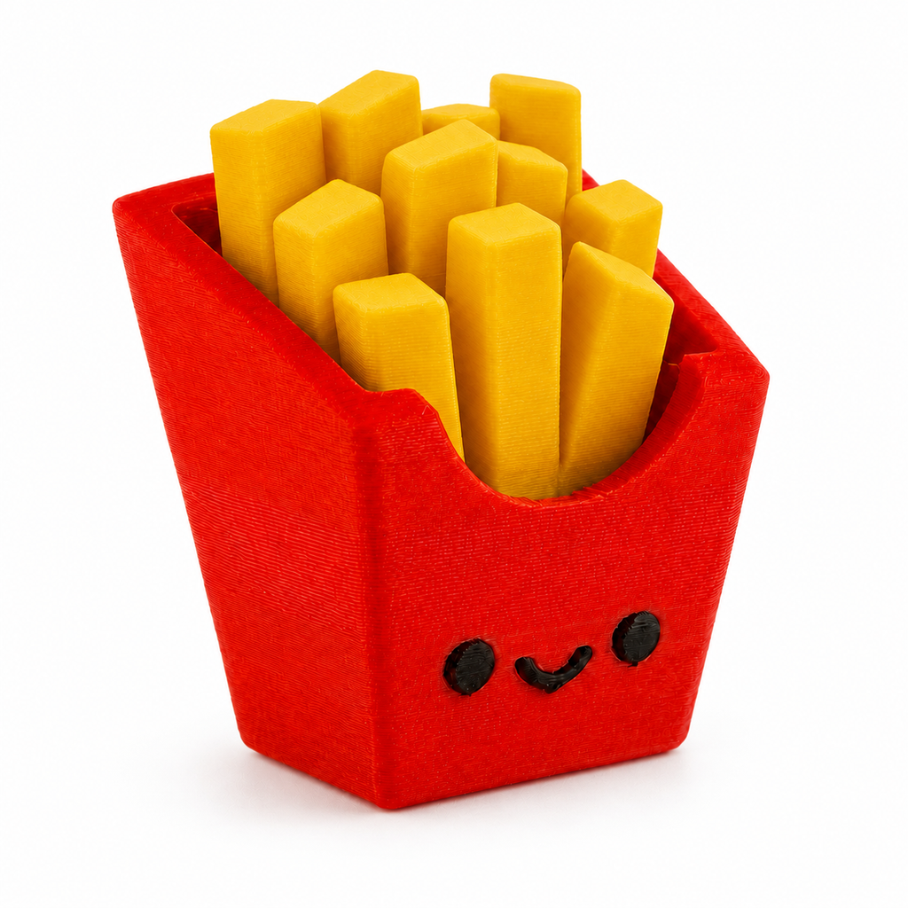 Kawaii fries fidget clicker