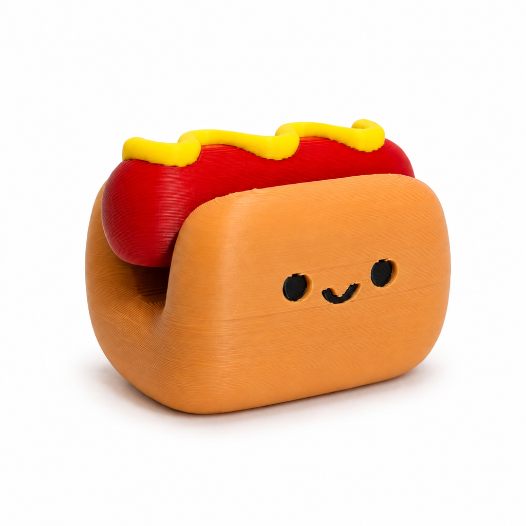 Kawaii hotdog fidget clicker