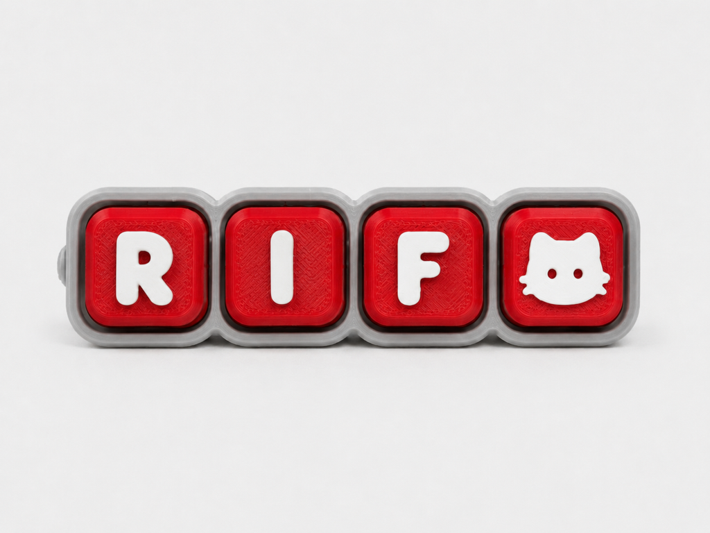Custom Name Keyboard Fidget Clicker