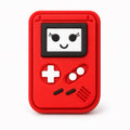 Red retro handheld game fidget clicker