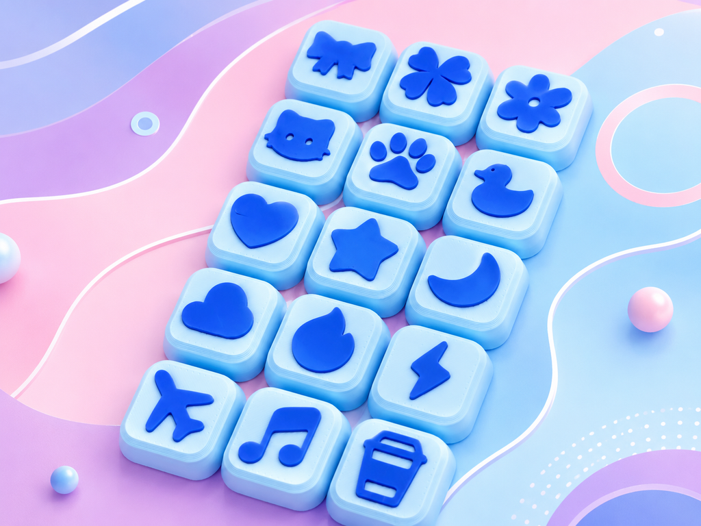 Custom Name Keyboard Fidget Clicker