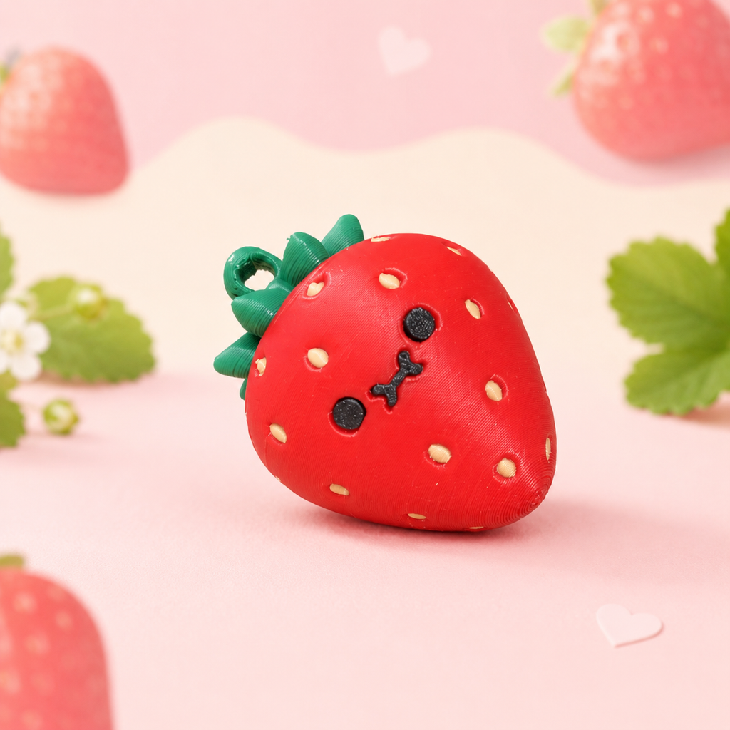 Berry Cute Clickers – Strawberry & Strawberry Duck Fidget Clickers 🍓