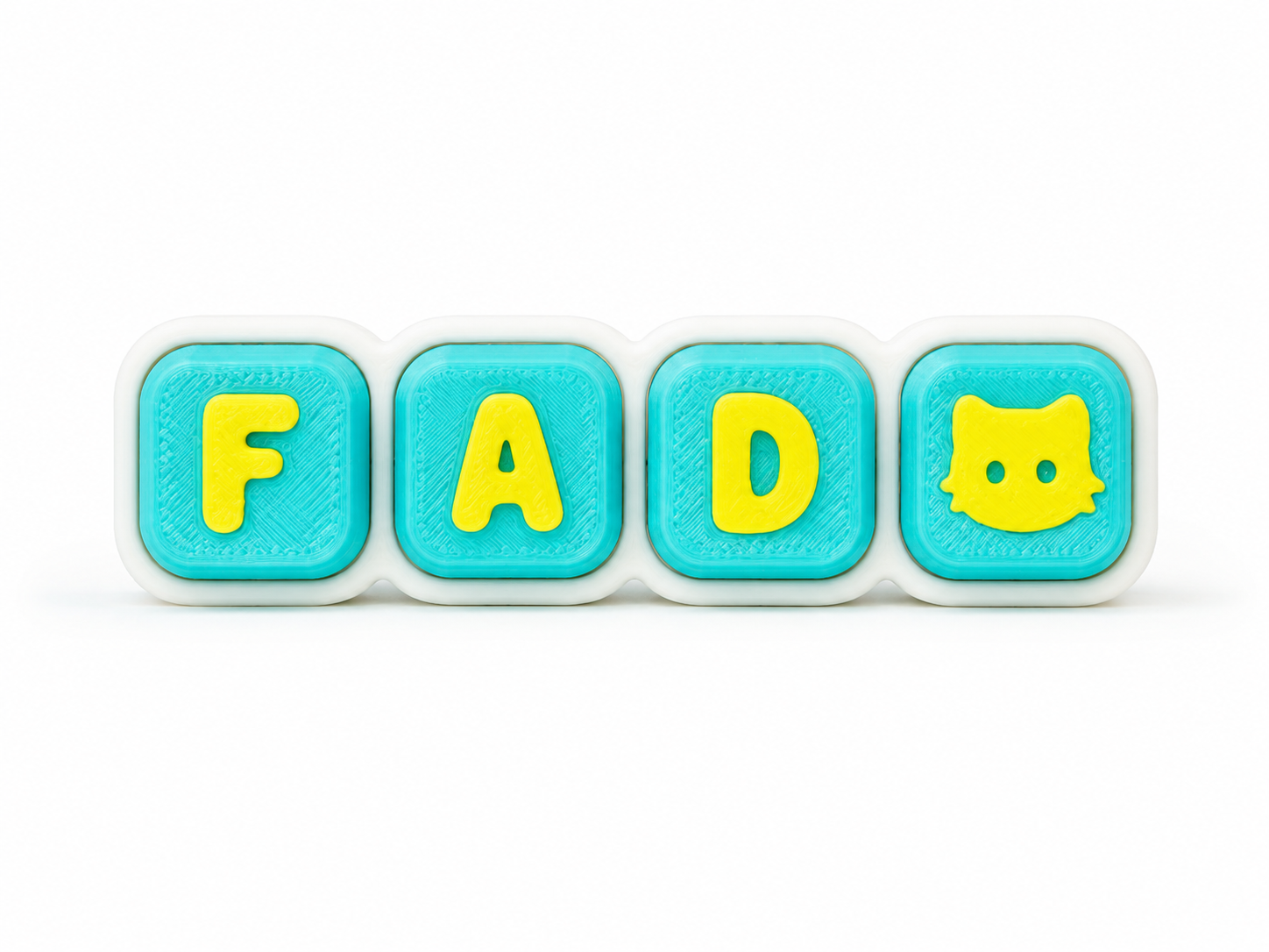 Custom Name Keyboard Fidget Clicker