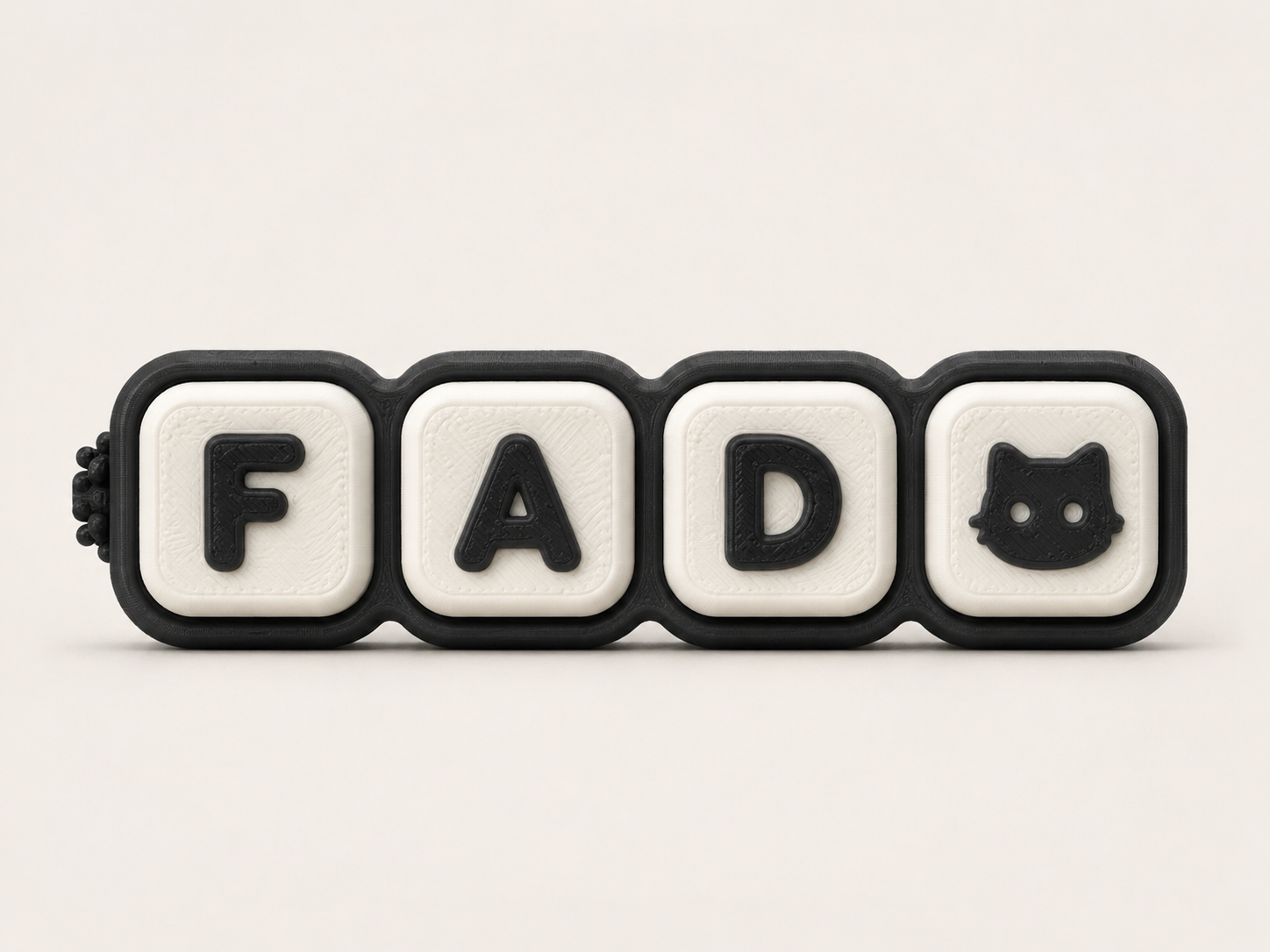 Custom Name Keyboard Fidget Clicker